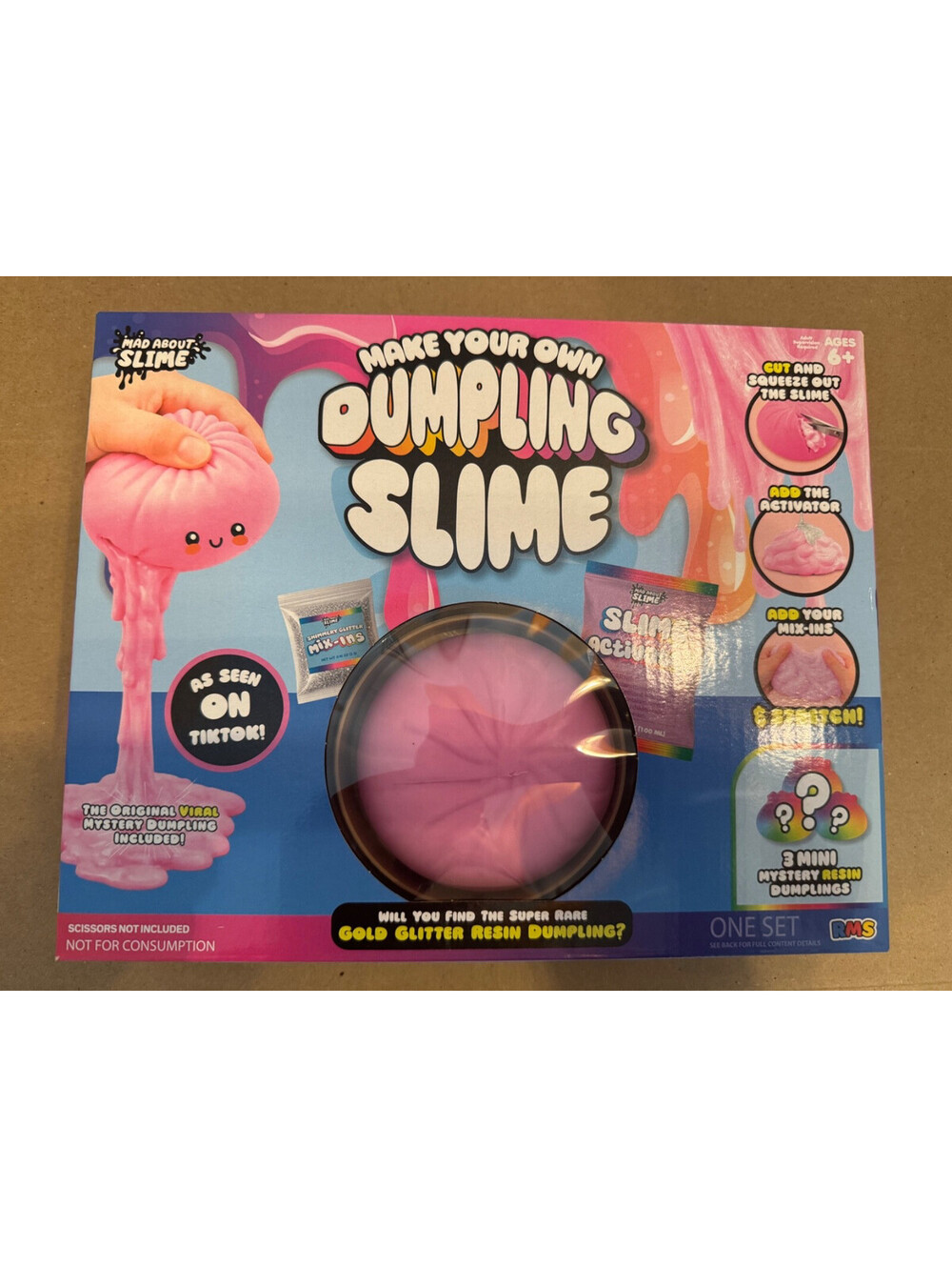 (5) Boxes of RMS Mad About Slime Dumpling Slime Kit DIY Make Your Own - TikTok
